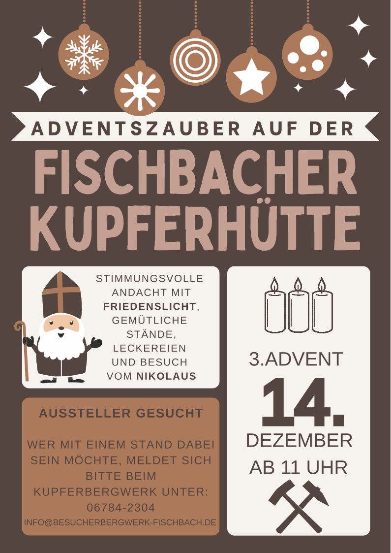Adventszauber auf der Kupferhütte